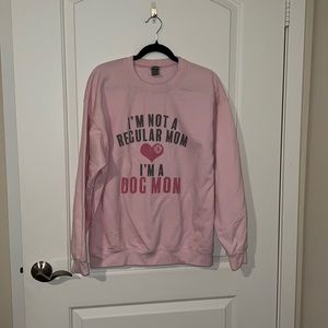 Dog mom pullover